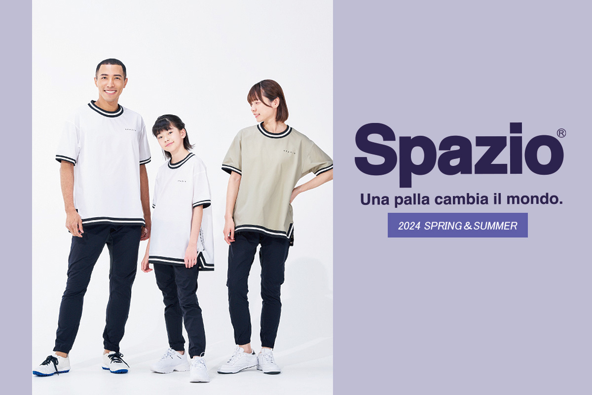 SPAZIO スパッツィオ フットサルブランド Una palla cambia il mundo 