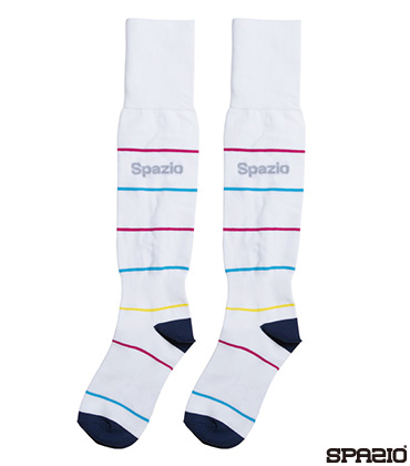 SPAZIOボーダーロングソックス