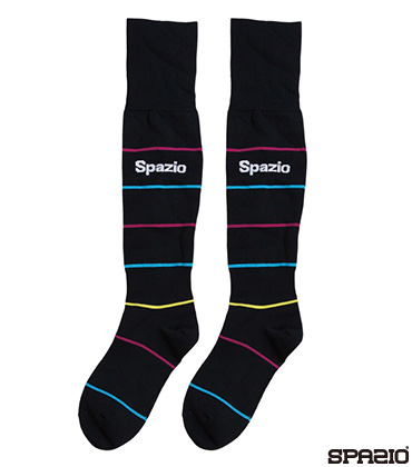 SPAZIOボーダーロングソックス