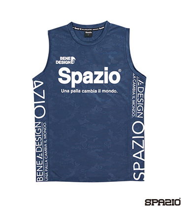 ジュニアカモフラエンボスノースリーブシャツ