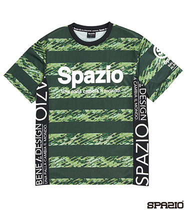 カモフラボーダープラクティスシャツ