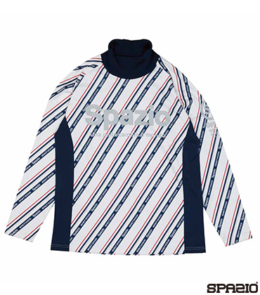 ジュニア裏起毛ハイネックロングプラクティスシャツ