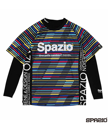 ジュニアマルチボーダープラクティスシャツインナーセット