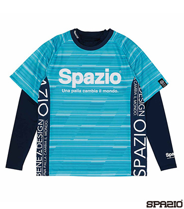 ジュニアマルチボーダープラクティスシャツインナーセット