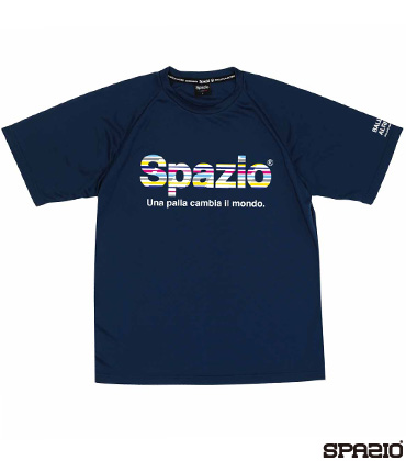 ジュニアマルチボーダーロゴプラクティスシャツ