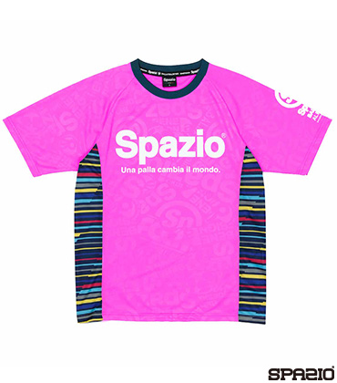 ジュニアSpazioエンボスプラクティスシャツ