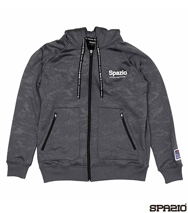 裏シャギーSpazio迷彩エンボスパーカー
