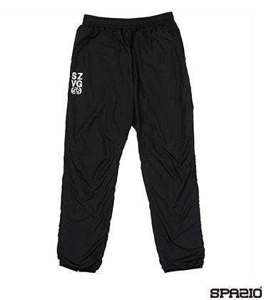SpazioViaggioエンブレム柄裏メッシュピステパンツ