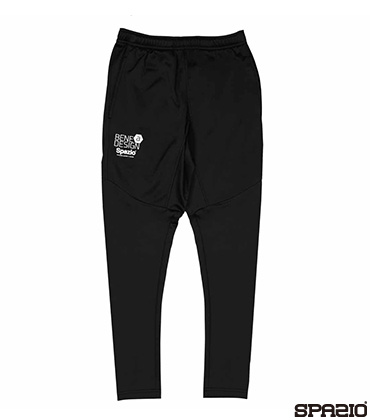 BENEロゴ裏起毛スリムパンツ