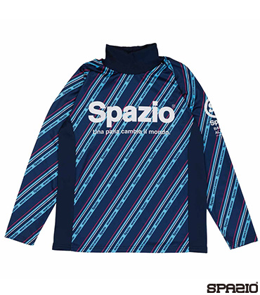 裏起毛ハイネックロングプラクティスシャツ