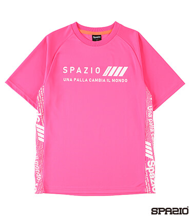 Jr.接触冷感Spazioﾛｺﾞﾌﾟﾗｼｬﾂ