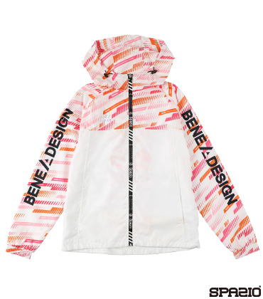 ジュニア裏メッシュトラックジップピステパーカー