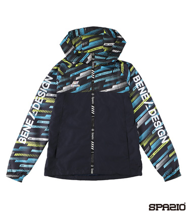 裏メッシュトラックジップピステパーカー