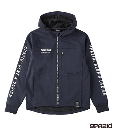 裏シャギーボンディングジップパーカー