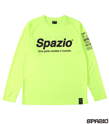 Spazioロゴロングプラシャツ