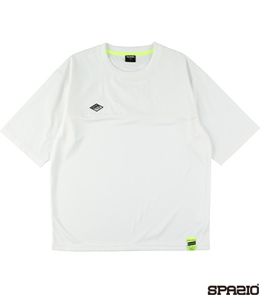 ワッペン切り替えTシャツ(サッカー)