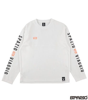 VIAGGIOマテリアルMIXロングプラシャツ