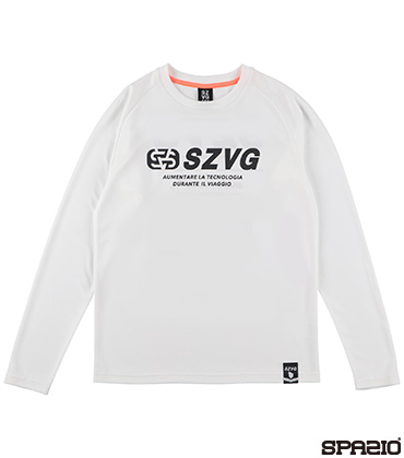 VIAGGIOコロッセオプリントロングプラシャツ