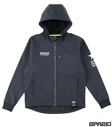 裏シャギーボンディングジップパーカー