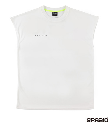 SPAZIOブロックロゴカットオフTシャツ