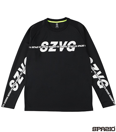 VIAGGIOラインロゴロングプラシャツ