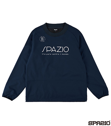 リブネック長袖ピステ