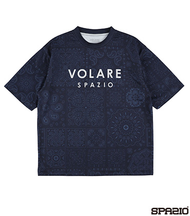 Jr.Volareペイズリーオーバーサイズシャツ