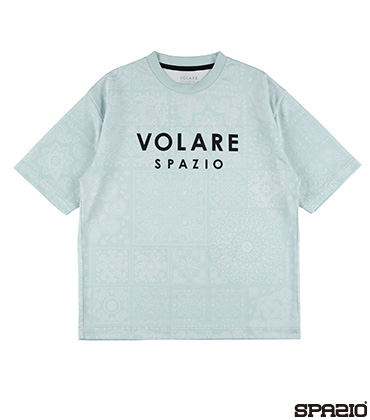 Jr.Volareペイズリーオーバーサイズシャツ