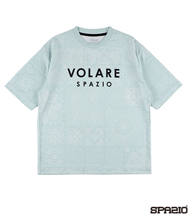 Volareペイズリーオーバーサイズシャツ