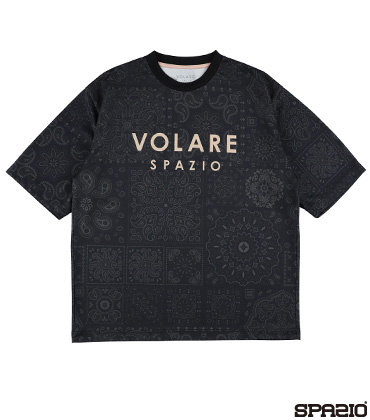 Volareペイズリーオーバーサイズシャツ