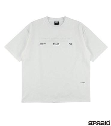 タイポグラフィオーバーサイズプラTシャツ