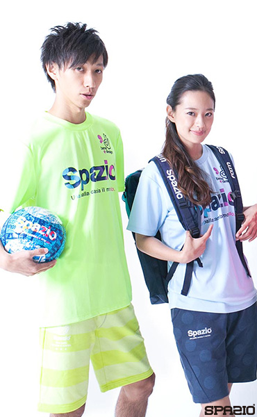 カラードットプラクティスシャツ