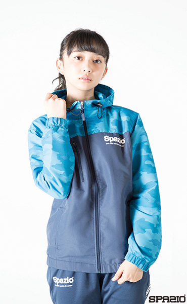 クロス素材マウンテンパーカー(裏メッシュ)