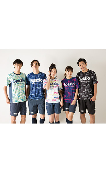 ロゴグラデーションプラシャツ