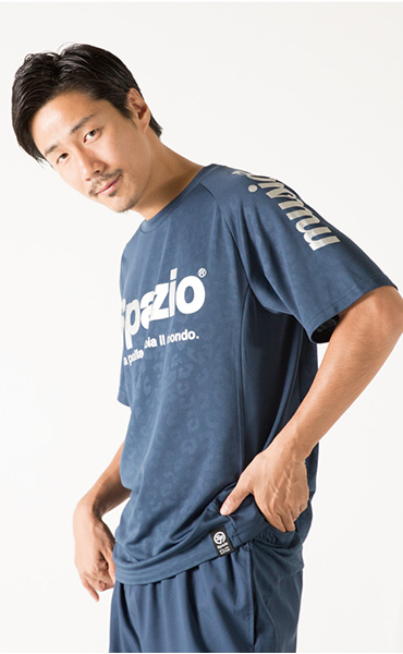 レオパードエンボスプラシャツ