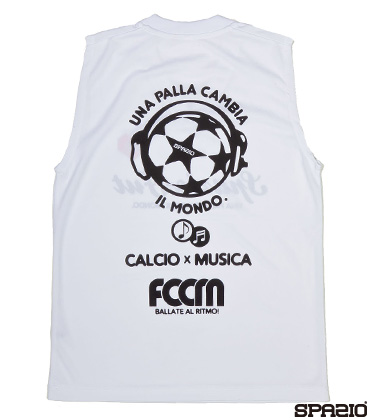 CALCIO×MUSICA NO MANICOTTO Shirt