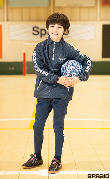 ジュニアハーフジップピステパーカー