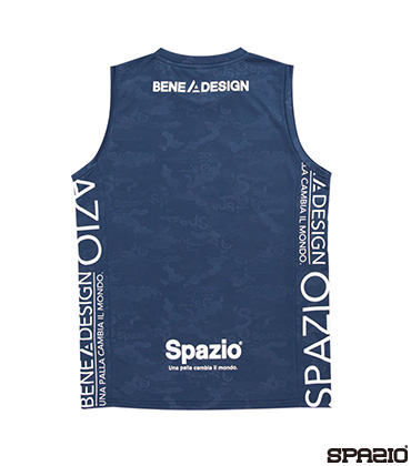 ジュニアカモフラエンボスノースリーブシャツ