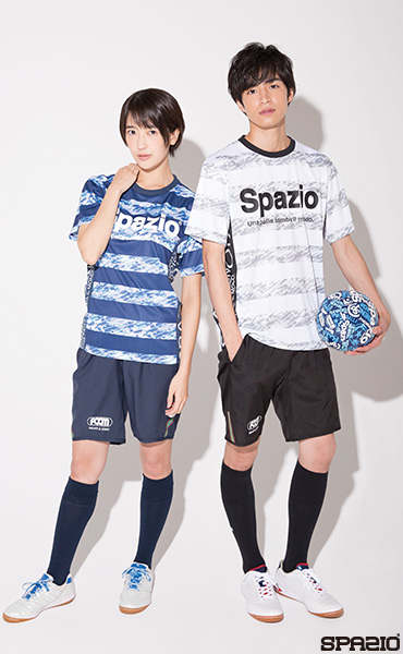 カモフラボーダープラクティスシャツ