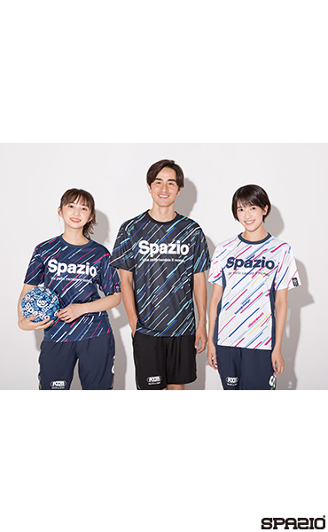 ダイアゴナルストライププラクティスシャツ