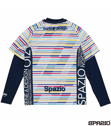 ジュニアマルチボーダープラクティスシャツインナーセット