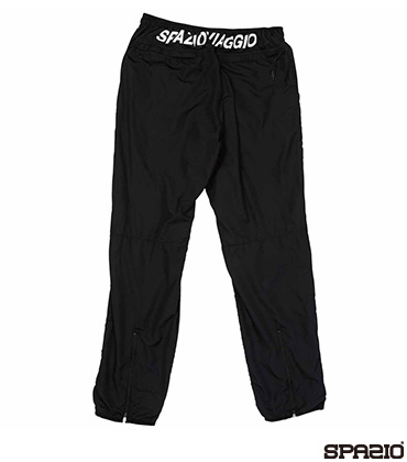 SpazioViaggioエンブレム柄裏メッシュピステパンツ