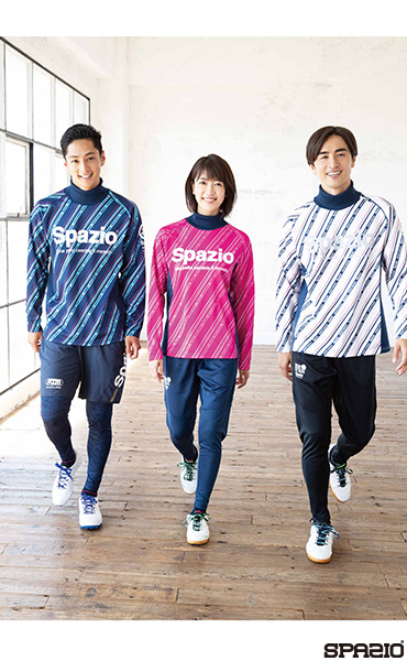 裏起毛ハイネックロングプラクティスシャツ