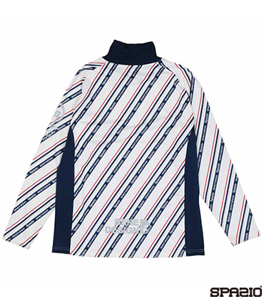 裏起毛ハイネックロングプラクティスシャツ