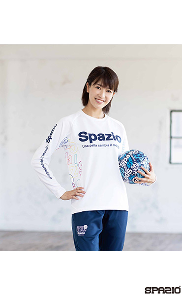 裏起毛ロングプラクティスシャツ