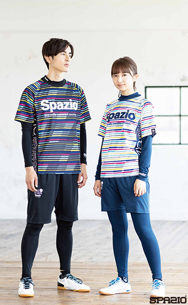 マルチボーダープラクティスシャツインナーセット