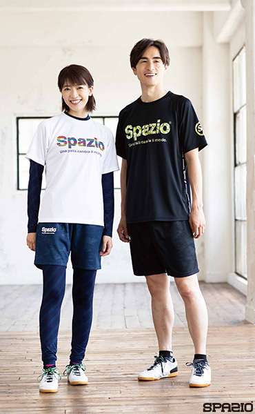 フラワーロゴプラクティスシャツ