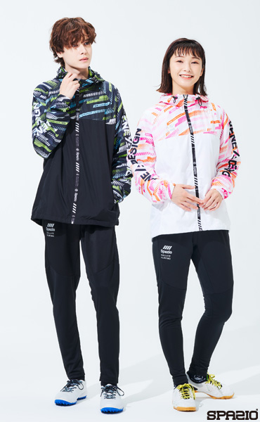 裏メッシュトラックジップピステパーカー