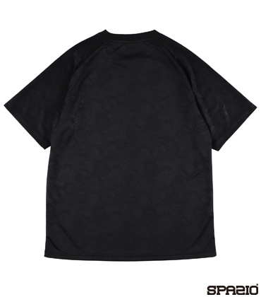 SZVGエンブレム総柄エンボスプラシャツ