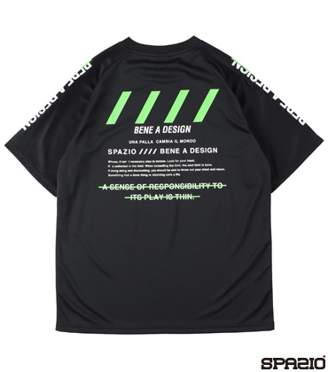 ジュニアバックプリントプラシャツ